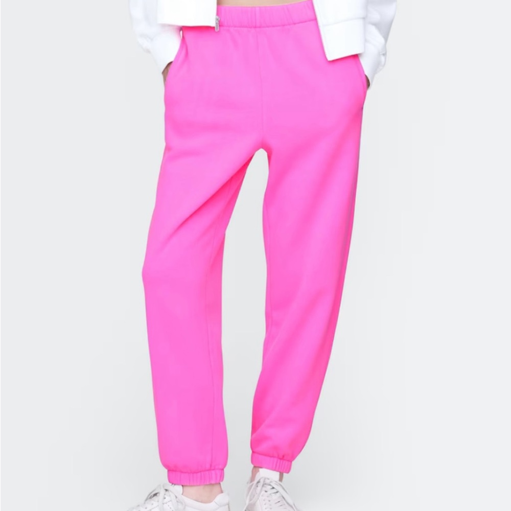 Womans Pink Jogger sweatpants